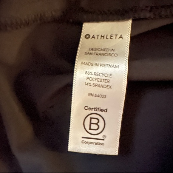 Athleta women’s pants black with pockets size 6 - Picture 7 of 8